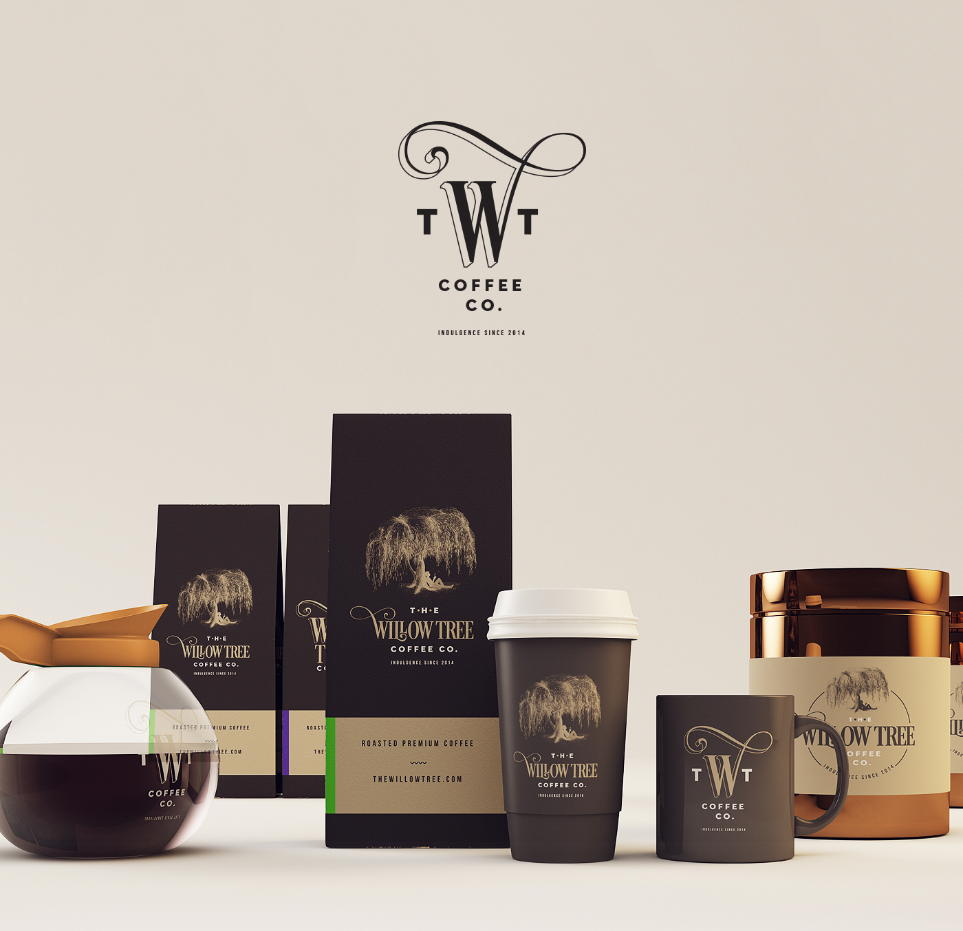The Willow Tree咖啡有限公司視覺設計